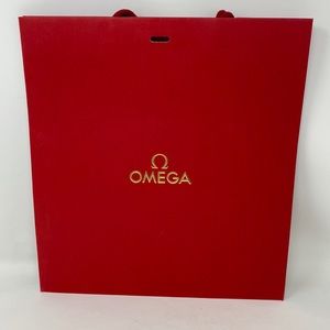Omega‎ paper shopping bag